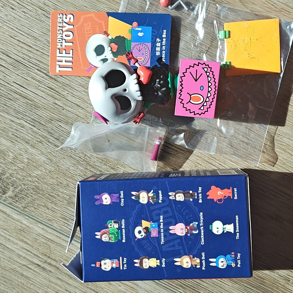 The monster toys Tycoco in the box